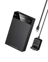 Ugreen 50422 - HDD / SSD-Gehäuse - 2.5/3.5 Zoll - SATA - Serial ATA II - Serial ATA III - 5 Gbit/s - USB Konnektivität - Schwarz