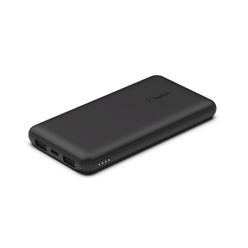 Belkin BoostCharge - Powerbank - 10000 mAh - 15 Watt - 3 Ausgabeanschlussstellen (24 pin USB-C, 2 x 