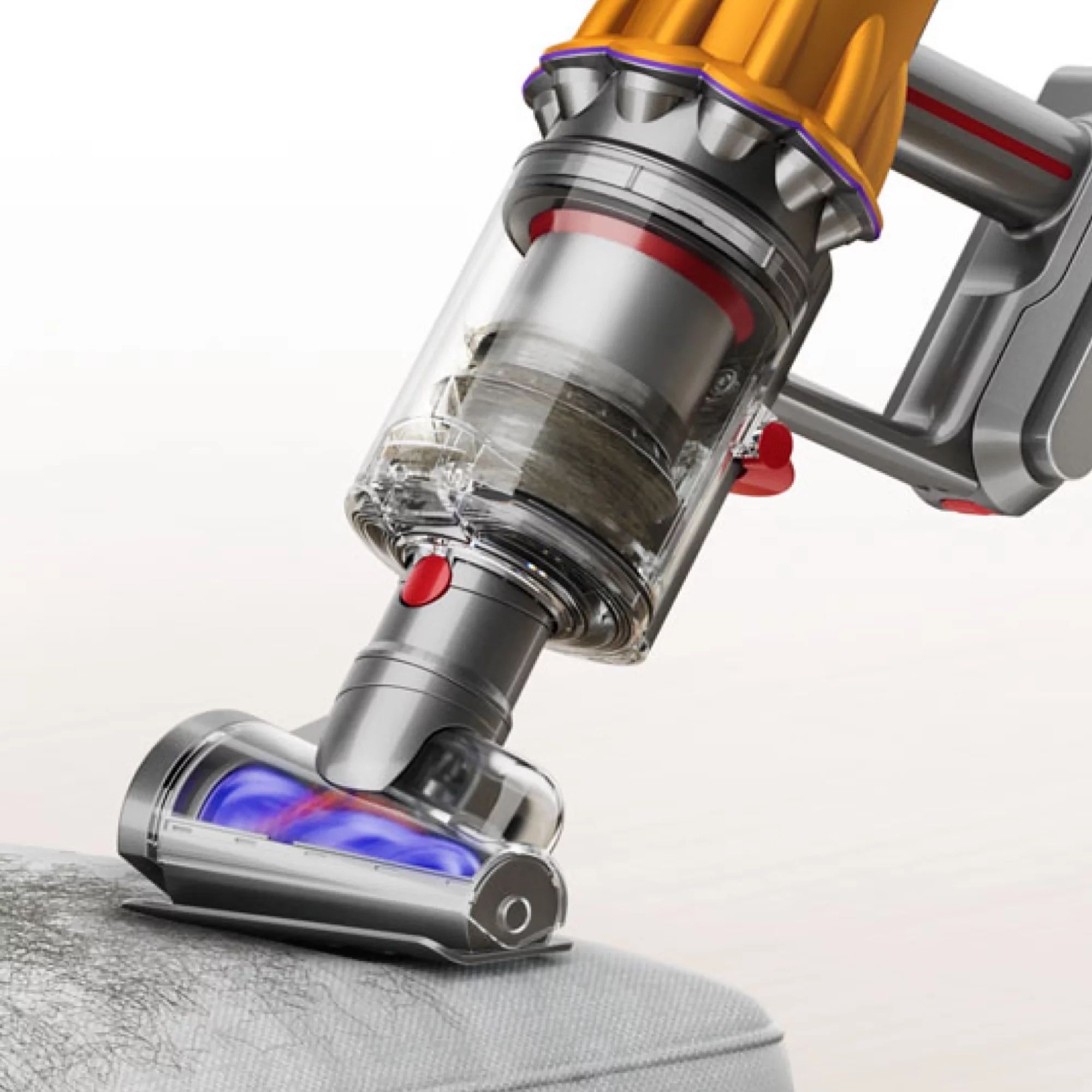 Dyson V12s Detect Slim Submarine, Gelb/ Glanz Nickel