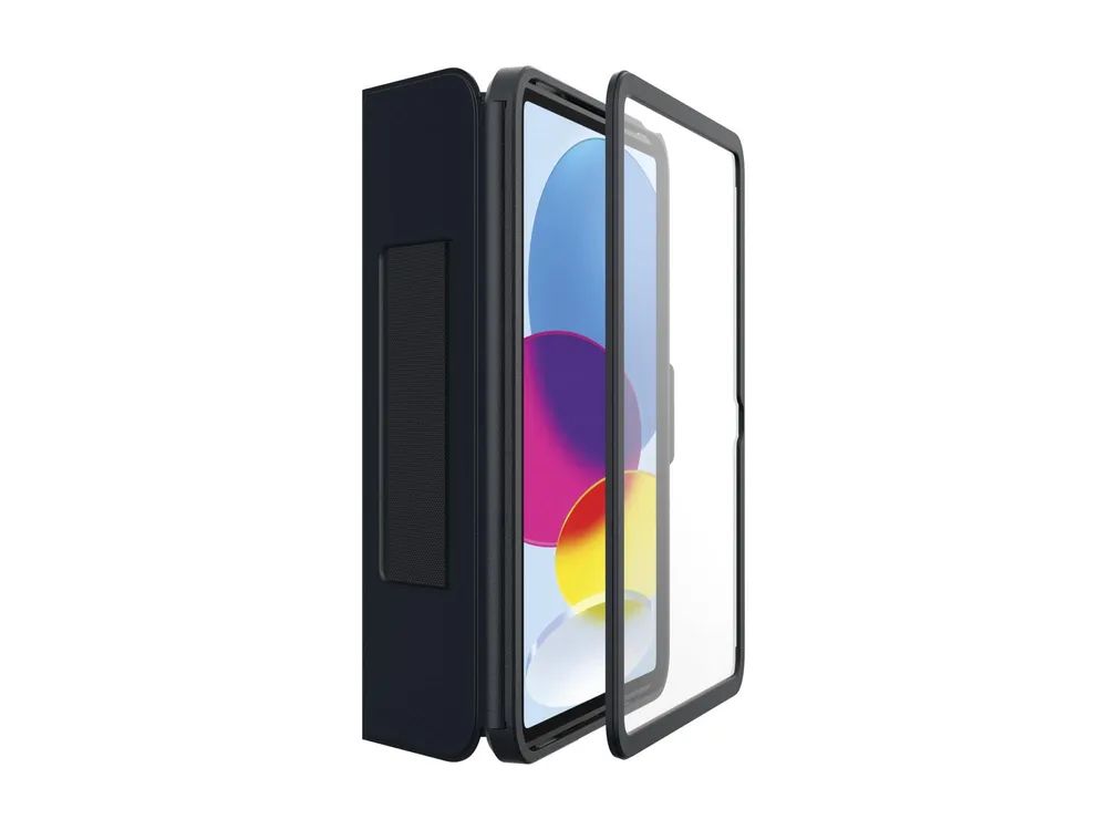 ZAGG Rugged Messenger - Schutzhülle für Tablet - widerstandsfähig - Polycarbonat - holzkohlefarben - für Apple 10.9-inch iPad (10. Generation)