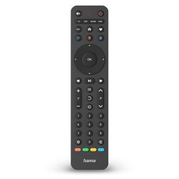 Hama Universal-Fernbedienung TV, Infrarot, für 4 Geräte, lernfähig, App-Tasten