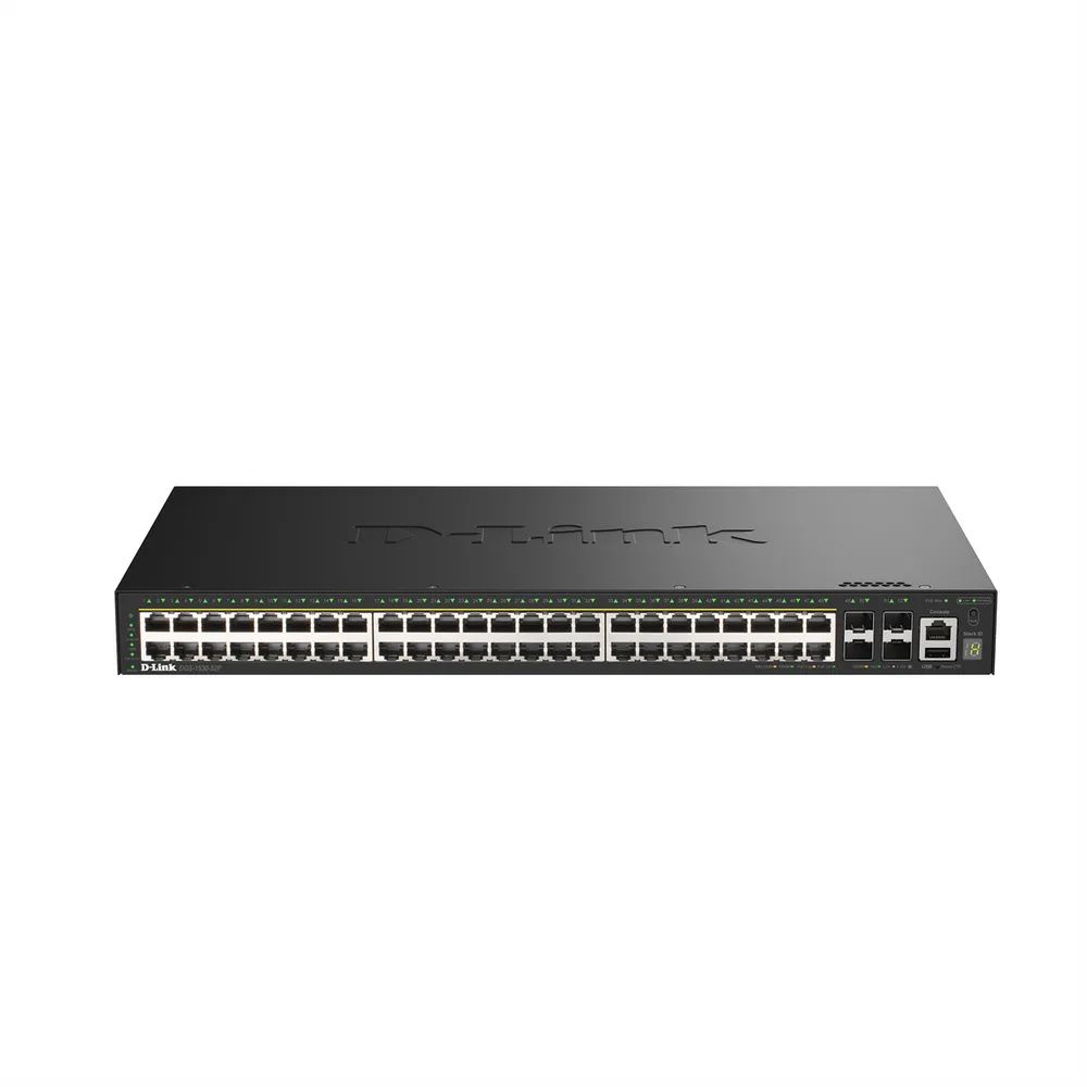 D-Link SmartPro DGS-1530-52P - Switch - Smart - 48 x 10/100/1000 (PoE+)