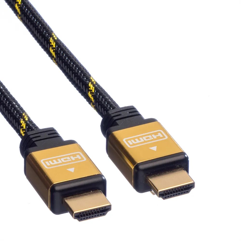 ROLINE GOLD HDMI High Speed Kabel mit Ethernet, 5 m