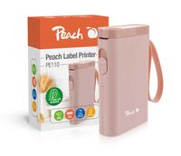 Peach Label Printer PE110 pink