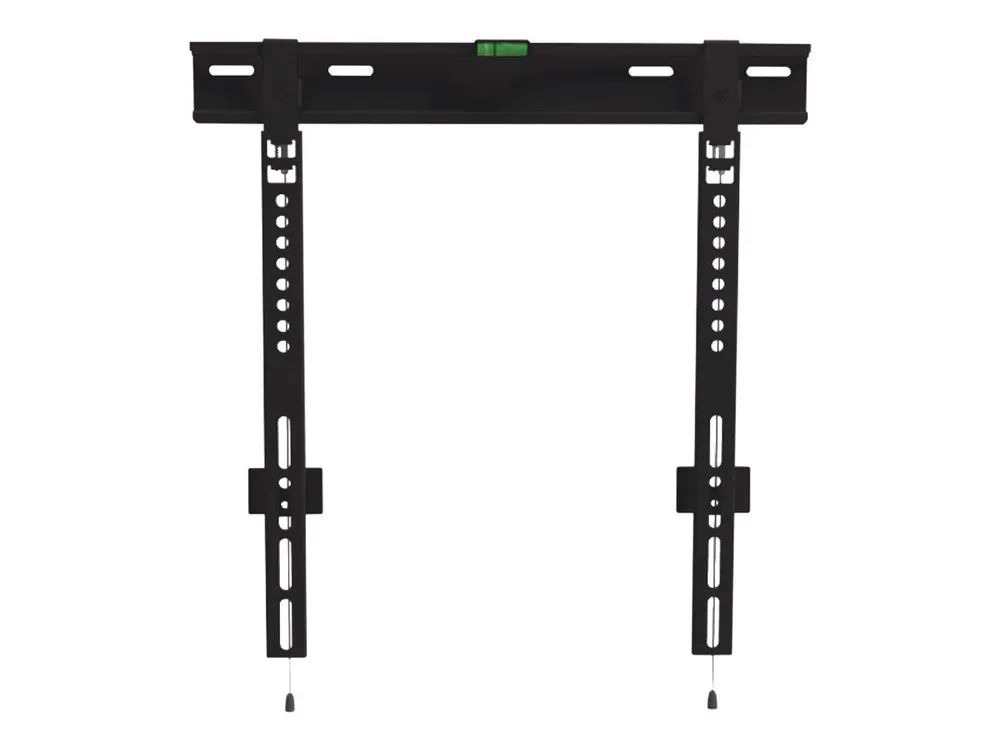 Equip Pro Fixed TV Wall Mount Bracket - Klammer - für Flachbildschirm - Stahl - pulverbeschichtet schwarz - Bildschirmgröße: 81.3-139.7 cm (32"-55")