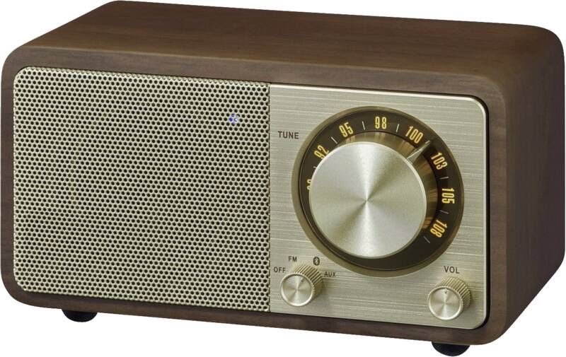 Sangean Design-Radio WR-7 (Genuine Mini) Cherry Open-Box 