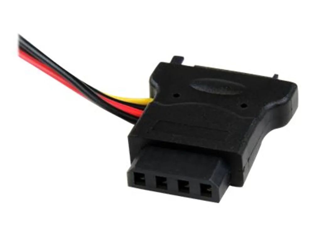 StarTech.com SATA auf LP4 Stromadapter mit 2 zusätzlichen LP4 - Netzteil - interne Stromversorgung, 4-polig (W)