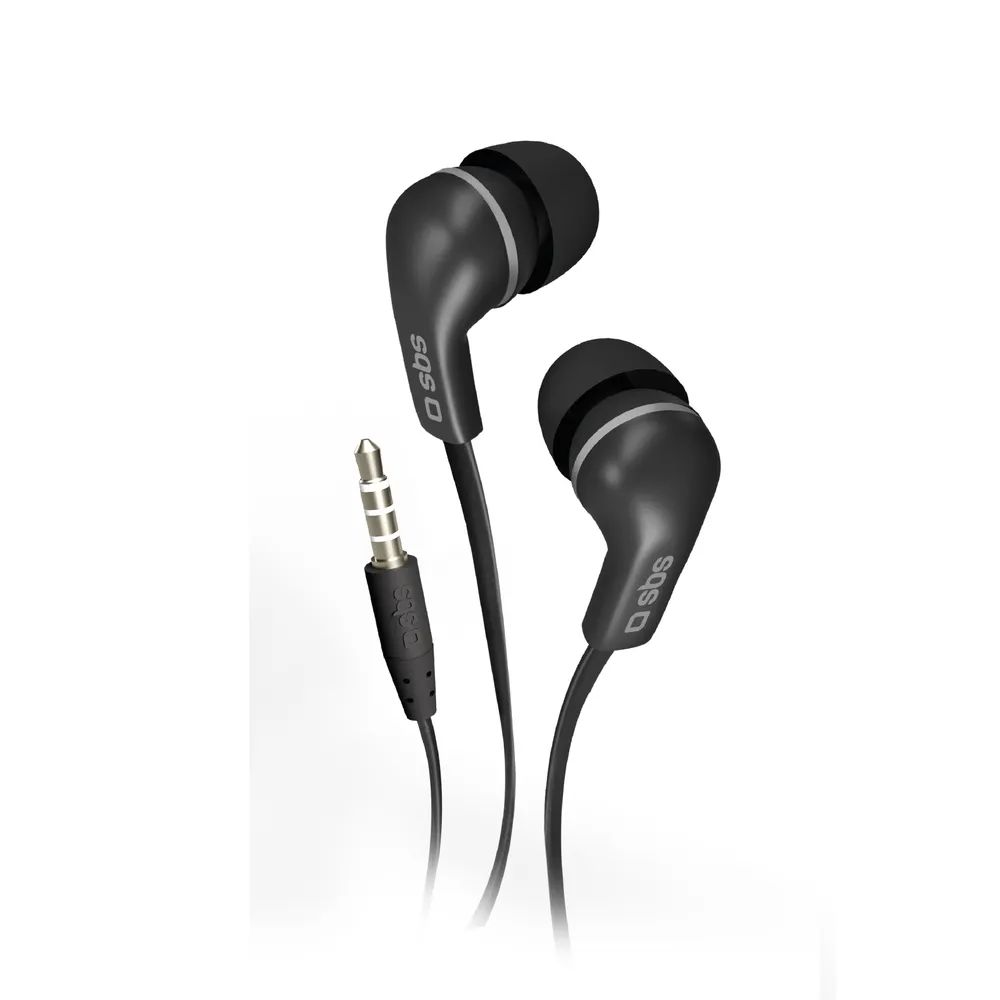 SBS STUDIO MIX 30 Stereo In-Ear Headset mit Flachband-Klinkenkabel