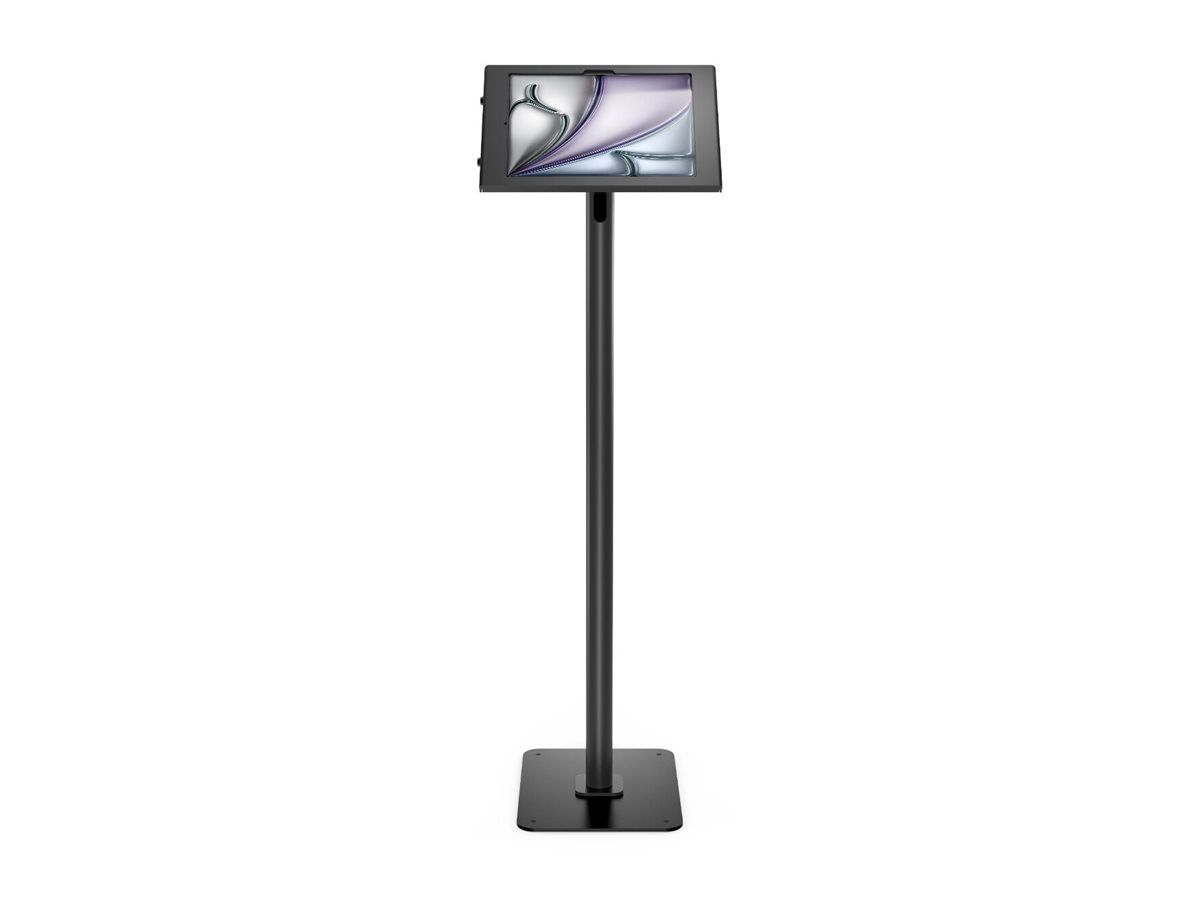 Compulocks Ständer-Kit - für Tablett - verriegelbar - hochwertiges Aluminium - Schwarz - Bodenaufstellung, freistehend - für Apple 13-inch iPad Air (M2, M3)
