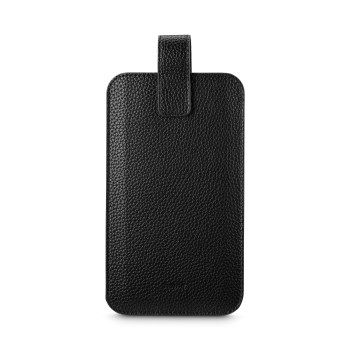 Hama Handytasche, universal, für Handys mit 16,0x8,9x1,2 cm, Kunstleder, Schwarz