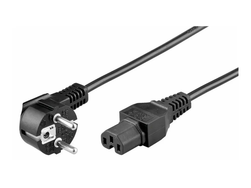 MicroConnect PowerCord - Stromkabel - IEC 60320 C15 zu power CEE 7/7 (M)