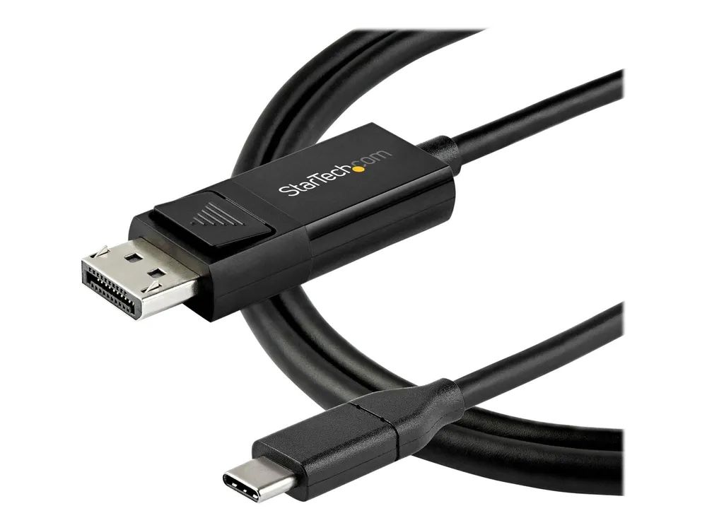StarTech.com 2m USB-C auf DisplayPort-Kabel - 8K - bidirektional - DisplayPort-Kabel - 24 pin USB-C (M)