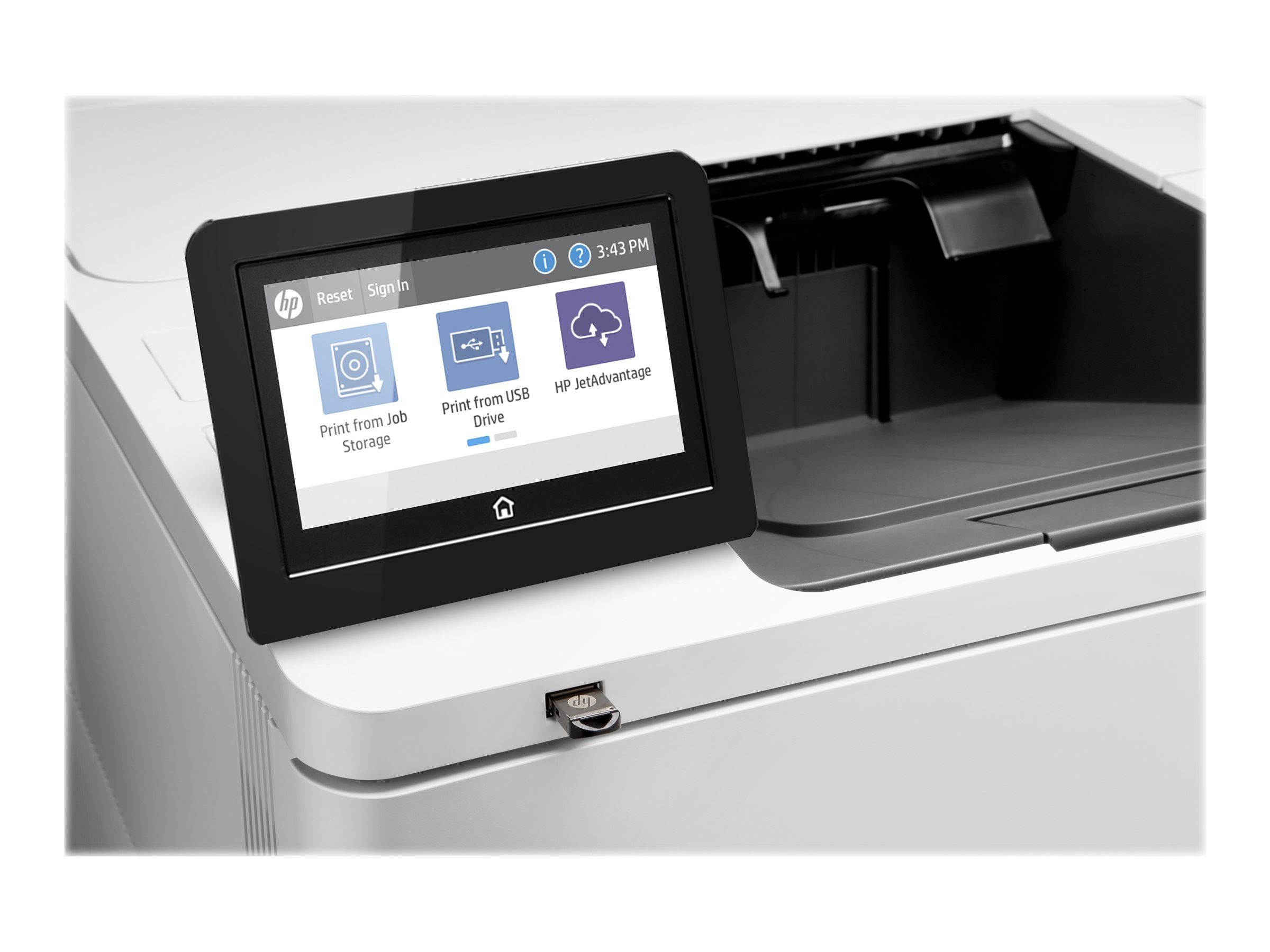 HP LaserJet Enterprise M611dn - Drucker - s/w
