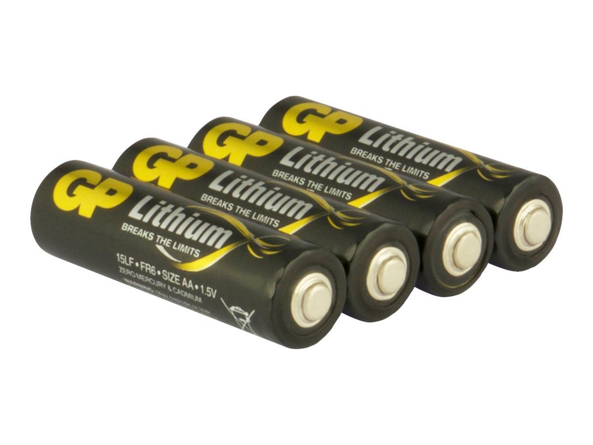 GP Battery GP Primary Lithium 15LF - Batterie 4 x AA-Typ