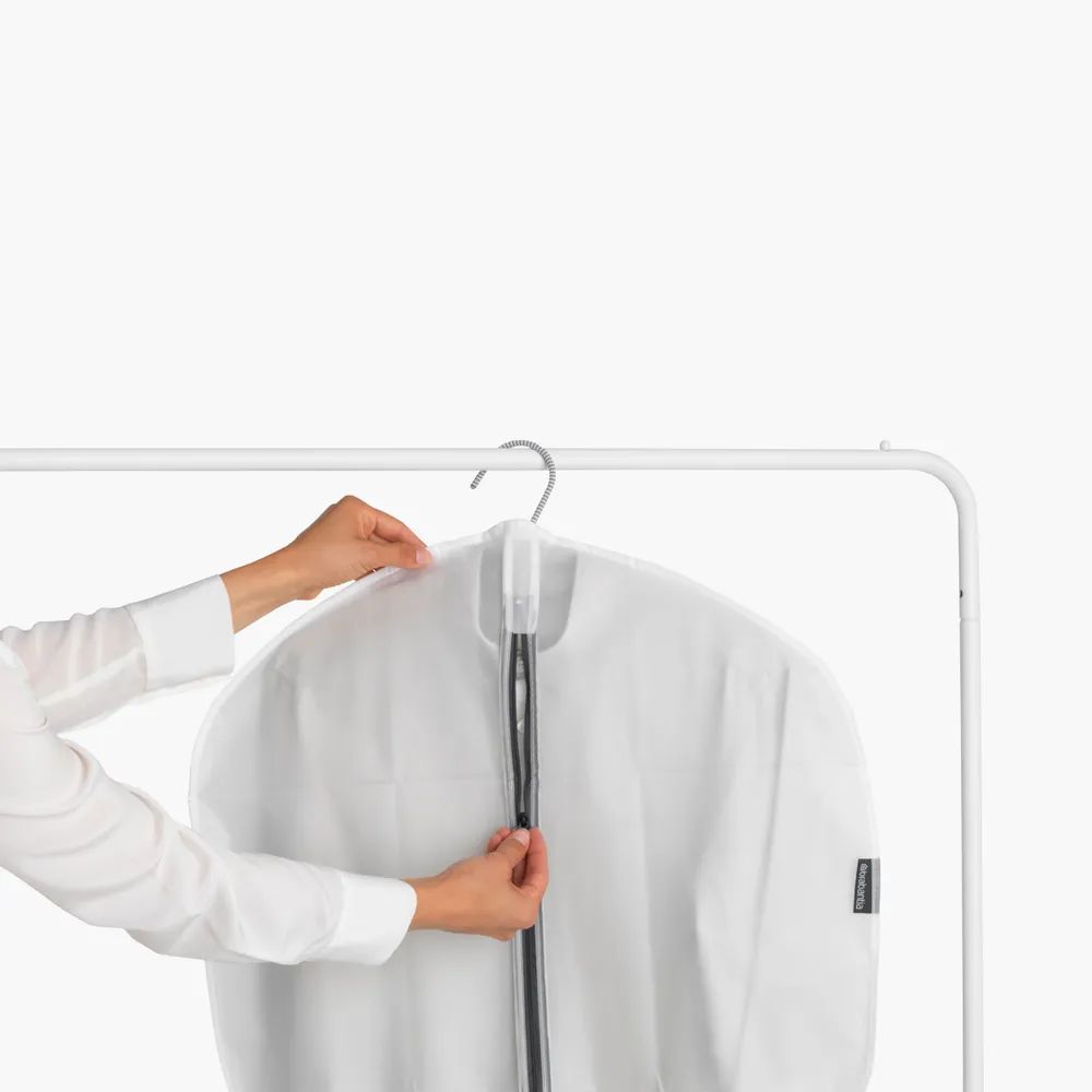 Brabantia Kleiderschutzhülle L, 2er Set - Transparent