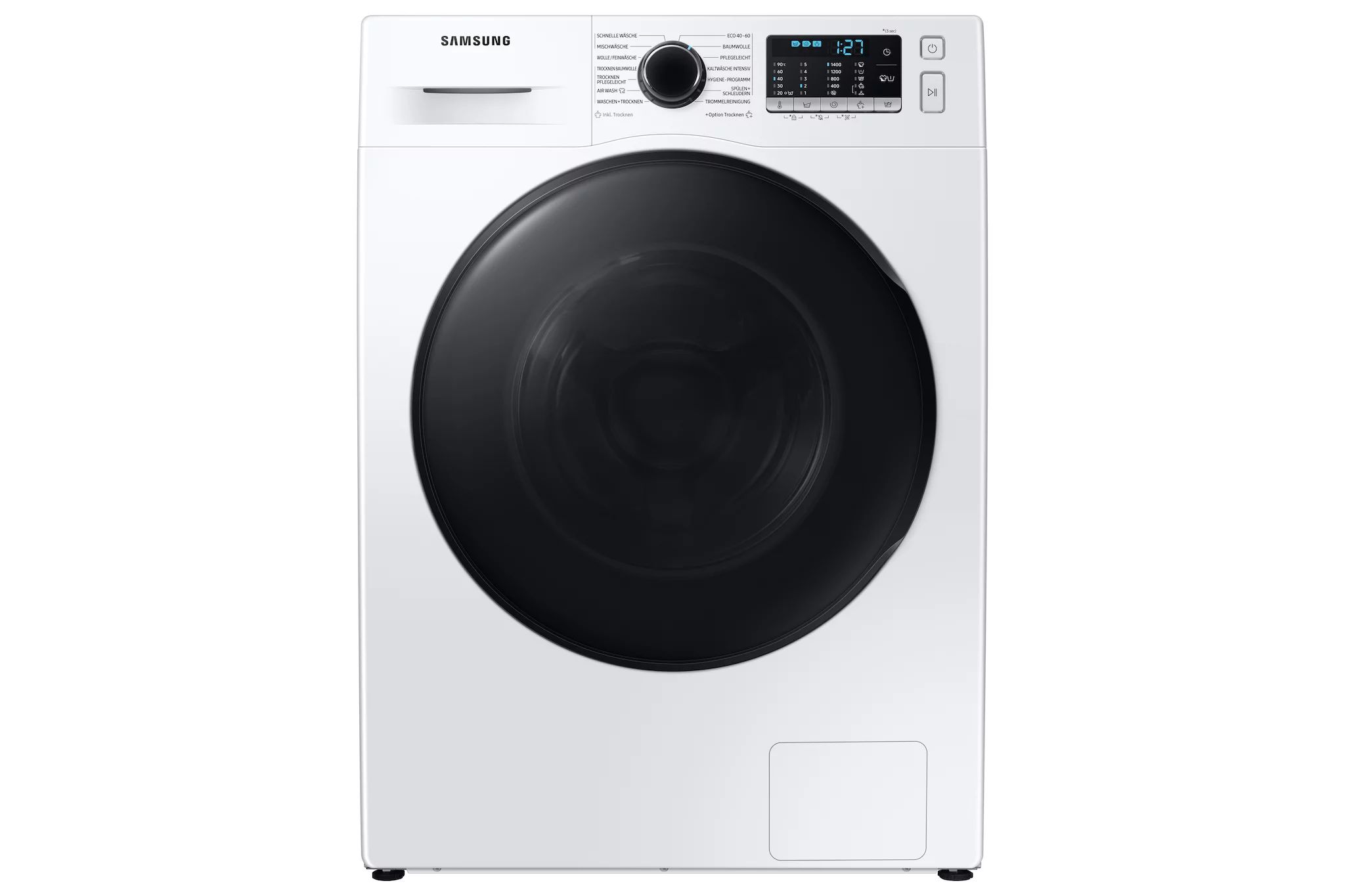 Samsung WD5000T mit AirWash 8kg + 5kg, weiss