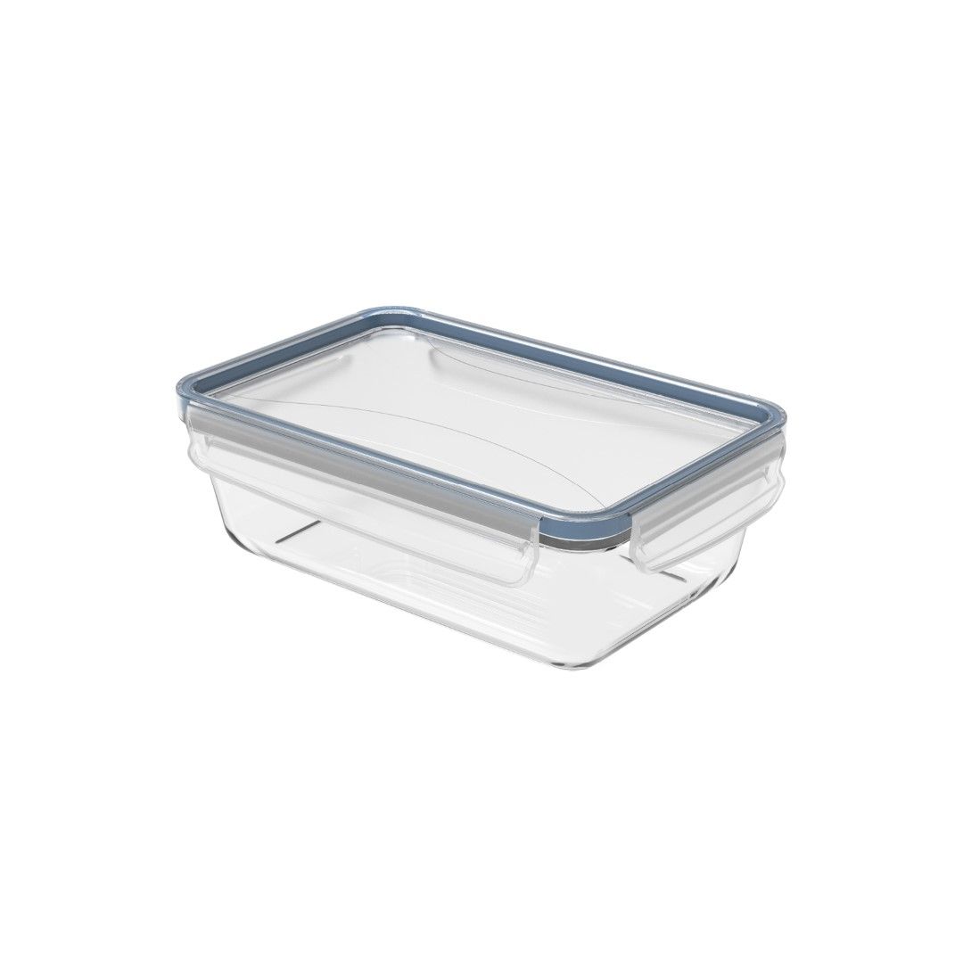 Rotho Kühlschrankdose Glas 1.3 l CLIC & LOCK