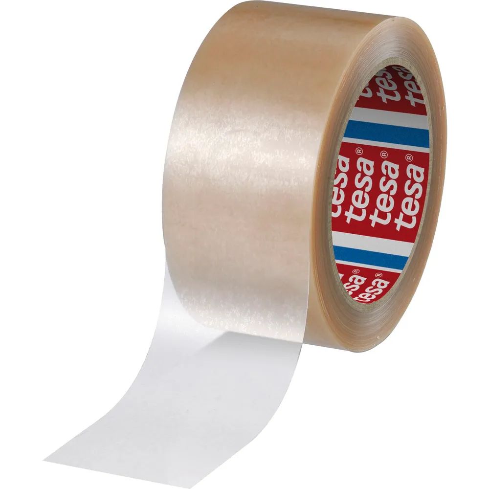 TESA PVC Klebeband 4124 transparent 50 mm x 66 m