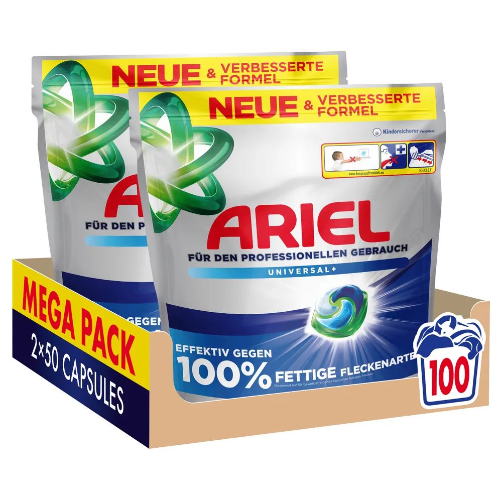 Ariel Professional All-in-1 Pods 1x100 St - Universal+
