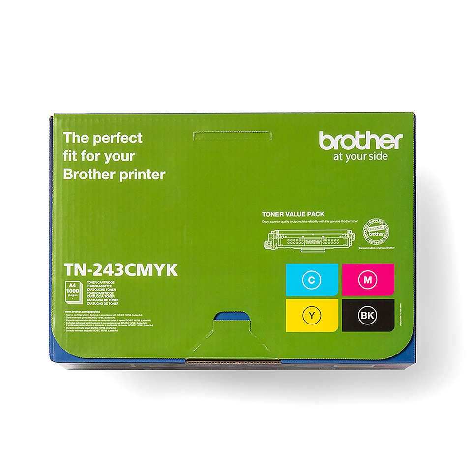 Brother TN243CMYK Value Pack - 4er-Pack - Schwarz, Gelb, Cyan, Magenta