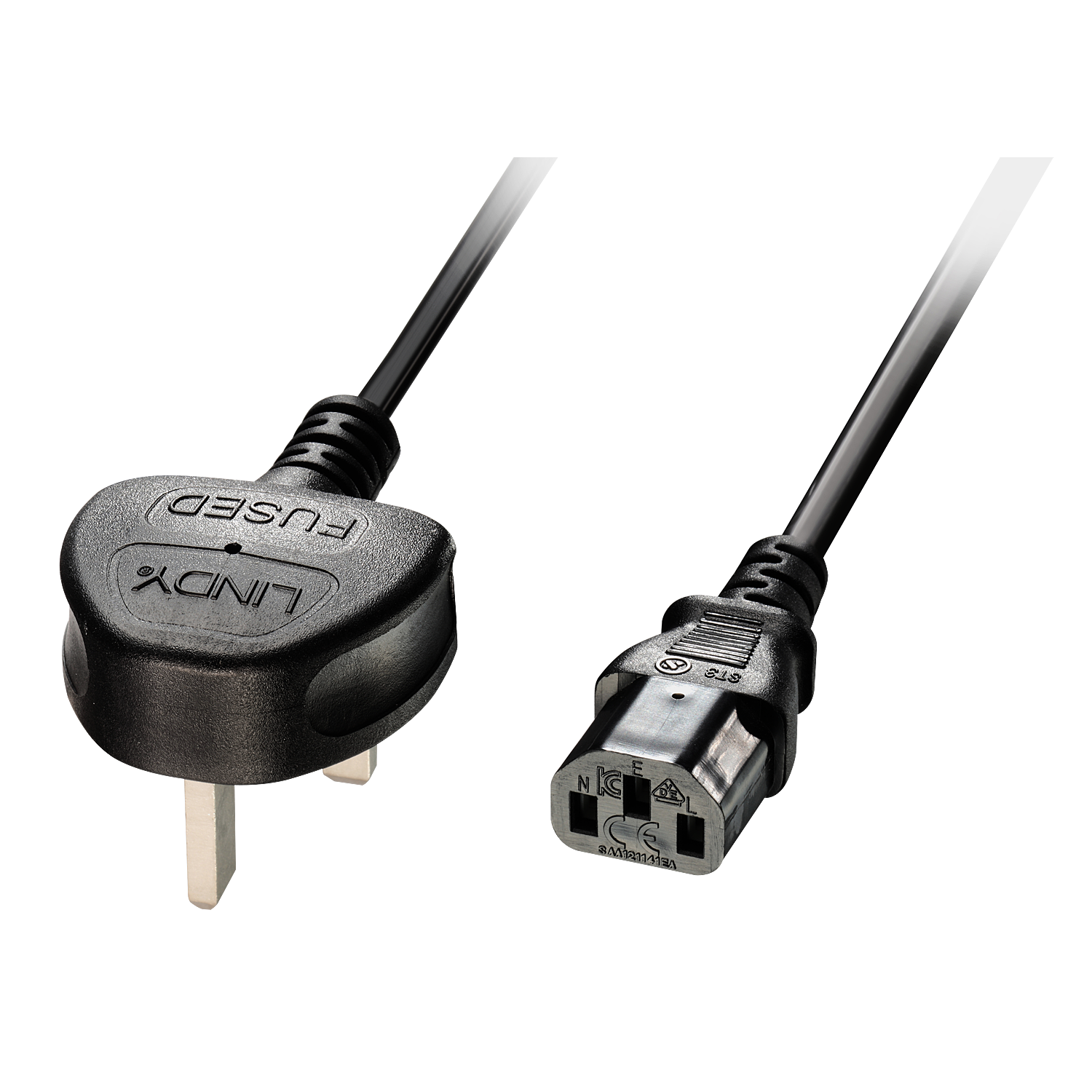 Lindy Stromkabel - BS 1363 (S) bis IEC 60320 C13