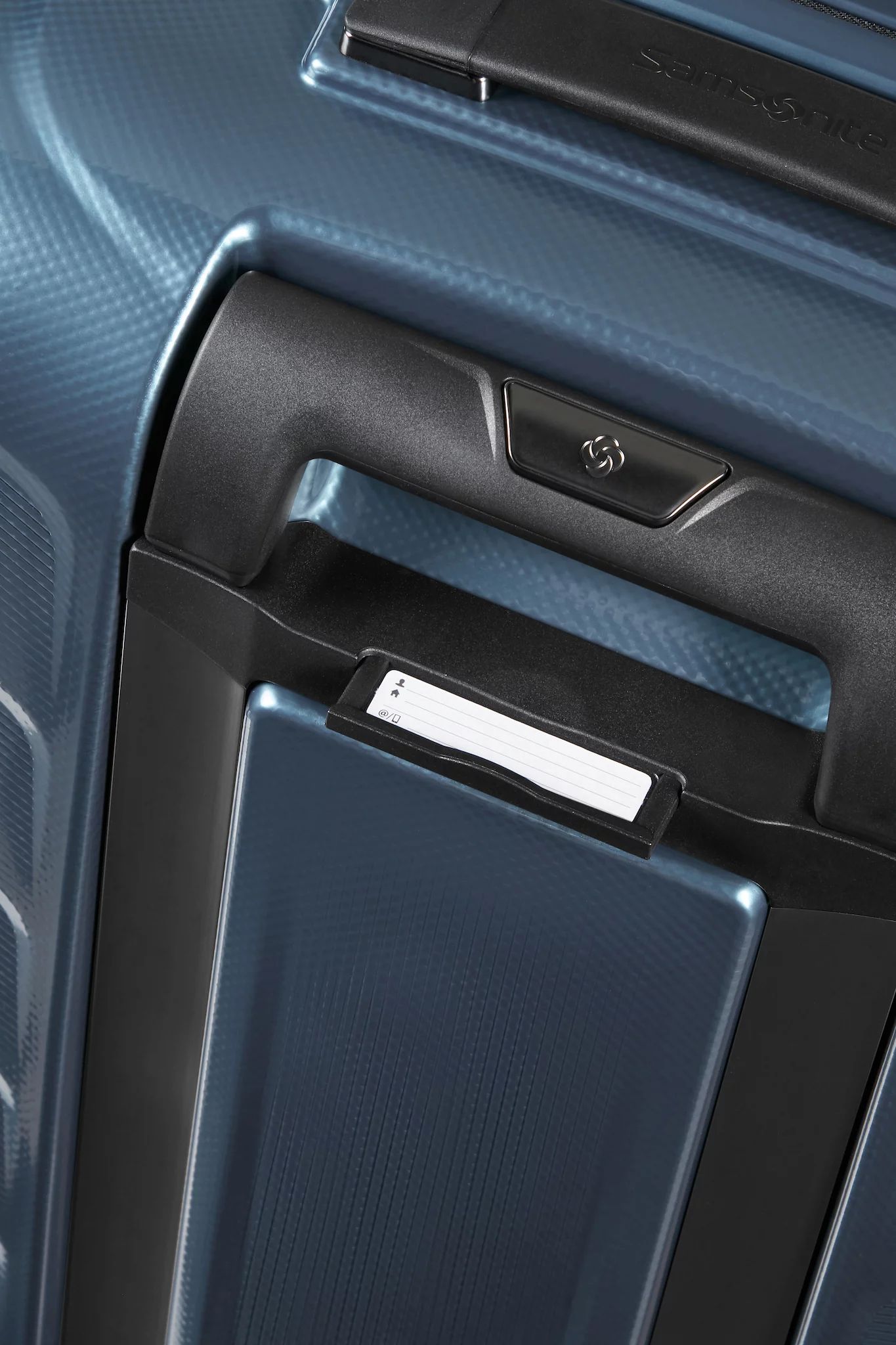 SAMSONITE ATTRIX SPINNER 55 / 20 EXP, STEEL BLUE