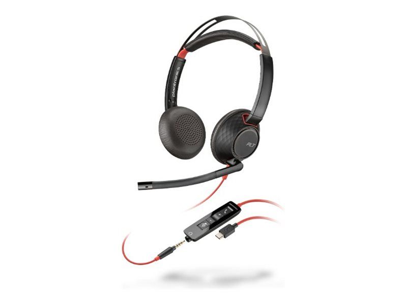 Poly Blackwire 5220 - Headset - On-Ear - kabelgebunden