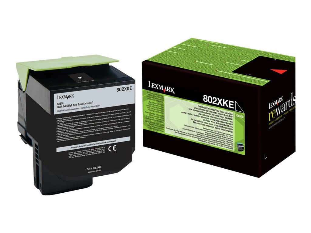 Lexmark Schwarz - original - Tonerpatrone - für Lexmark CX510de