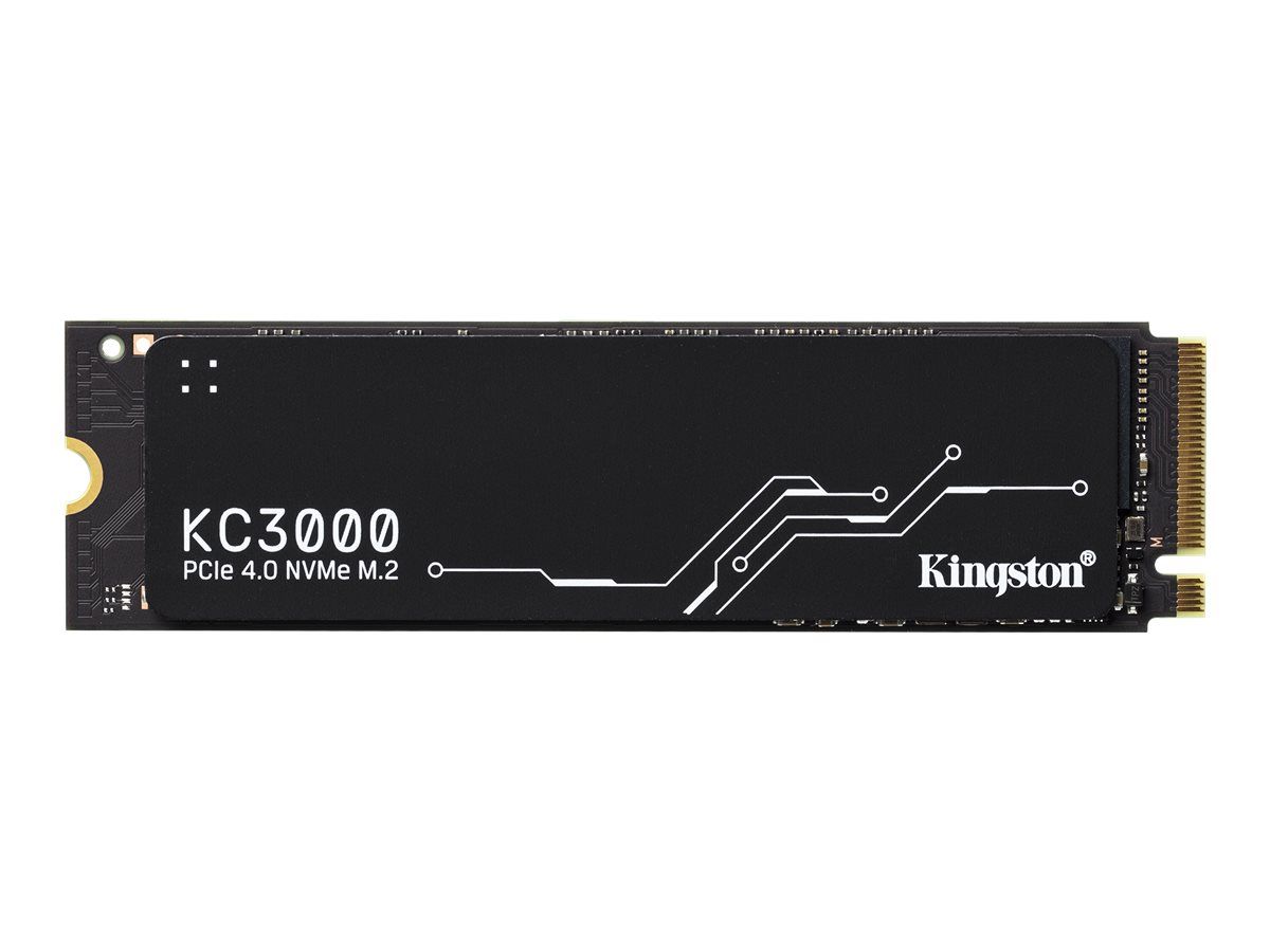 Kingston KC3000 - SSD - 1024 GB - intern - M.2 2280 - PCIe 4.0 (NVMe)