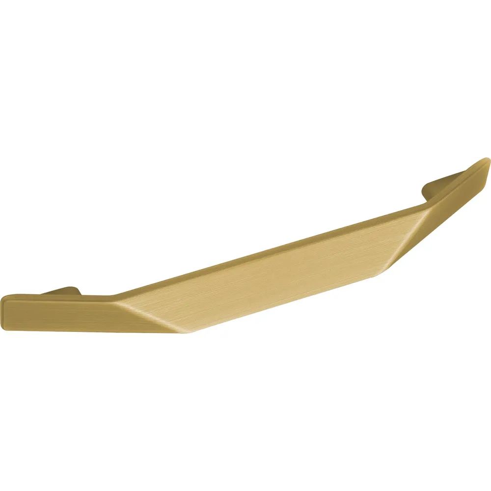 Citterio Line Griff Finn LA 160 mm, Breite 215 mm, Zinkdruckguss gold matt satiniert