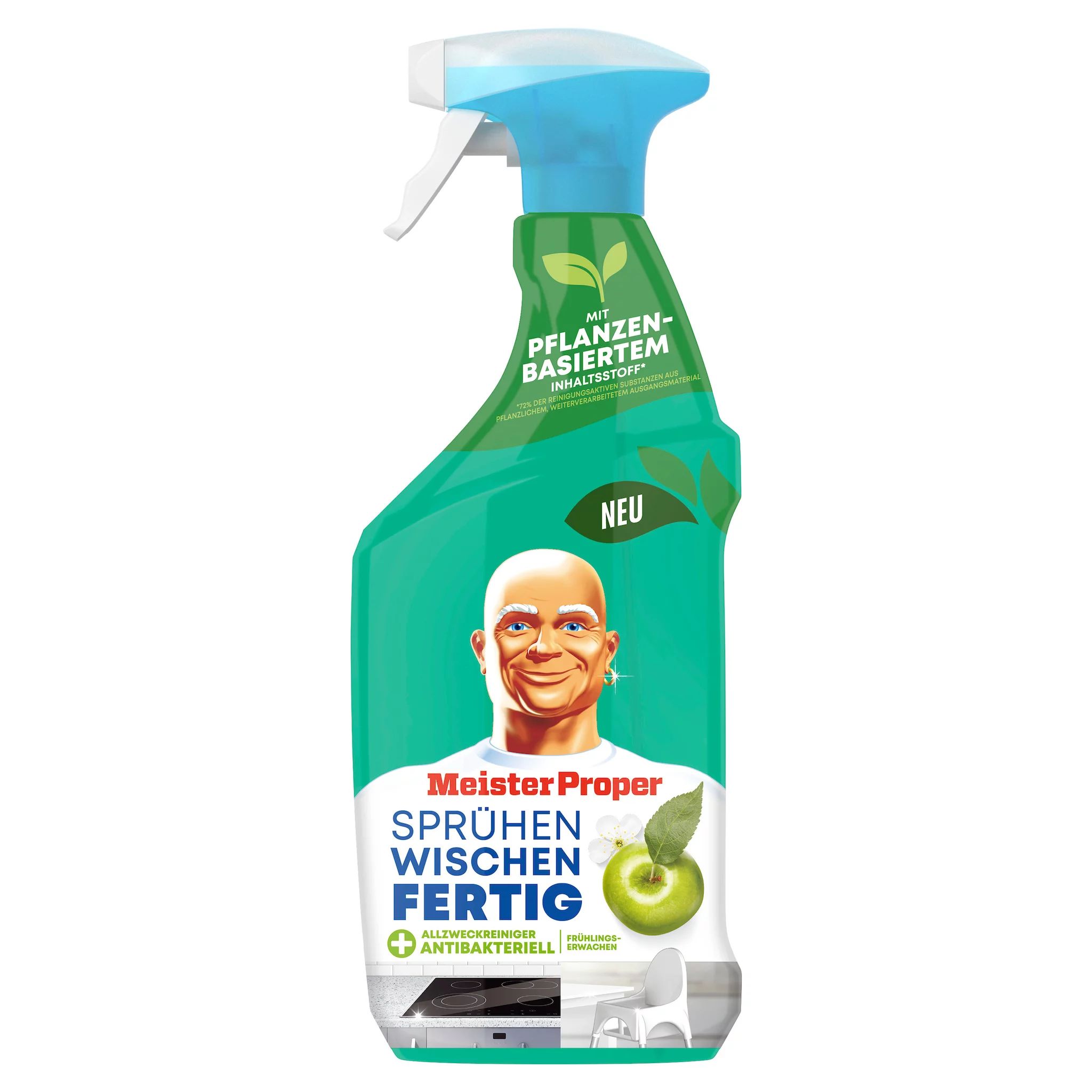 Meister Proper Sprühen-Wischen-Fertig Spray Antibakteriell 800ml