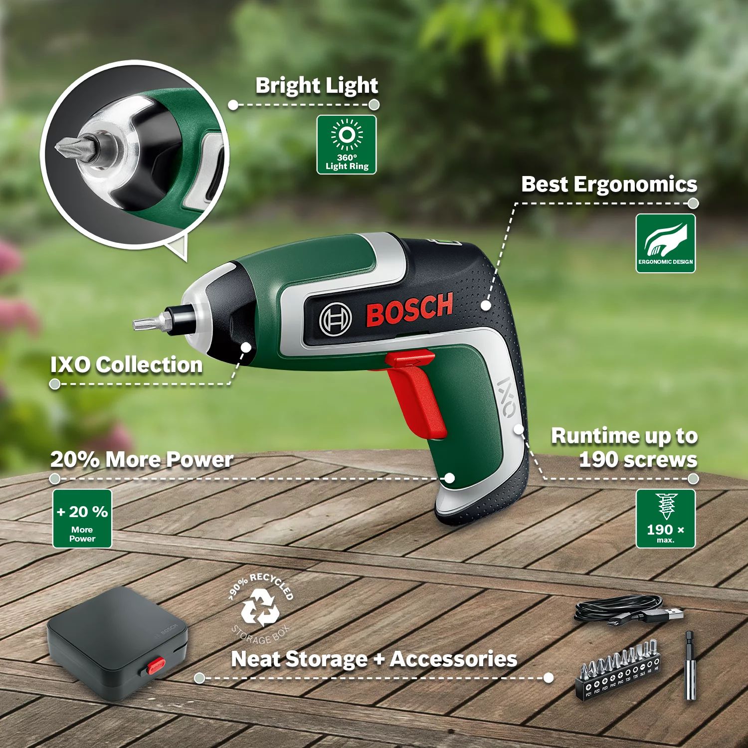 Bosch IXO 7 Flexi-Set 06039E000A