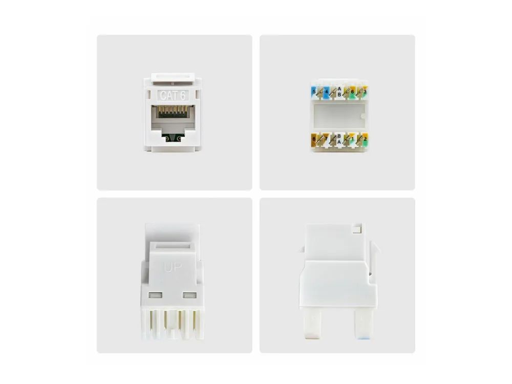 StarTech.com Cat6 Keystone Jack 24-Pack 180-Deg - Netzwerk - CAT 6