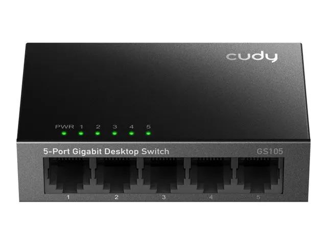CUDY GS105 - 4.0 - Switch - unmanaged - 5 x 10/100/1000