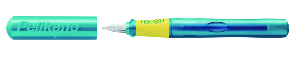 Pelikan Pelikano® Junior Schreiblernfüller für Linkshänder, Türkis, Feder L, Faltschachtel
