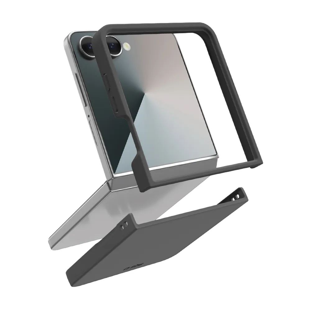 SBS SILIKON Case für Galaxy Z Flip 7, schwarz