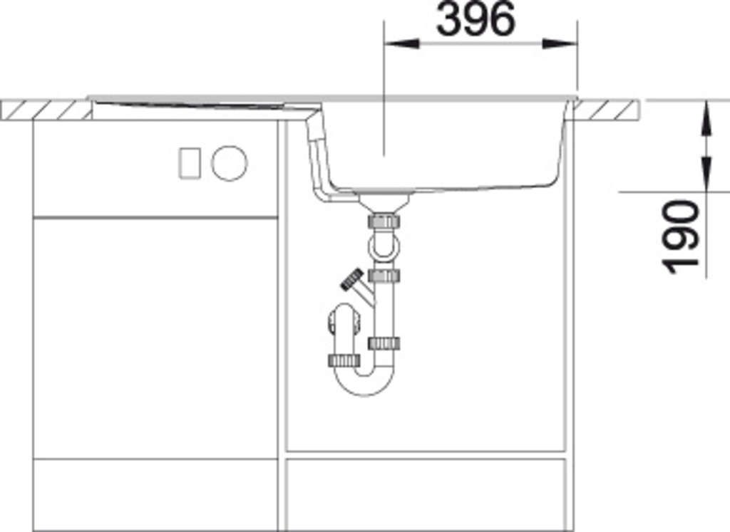 Blanco Metra XL 6 S Silgranit anthrazit m.