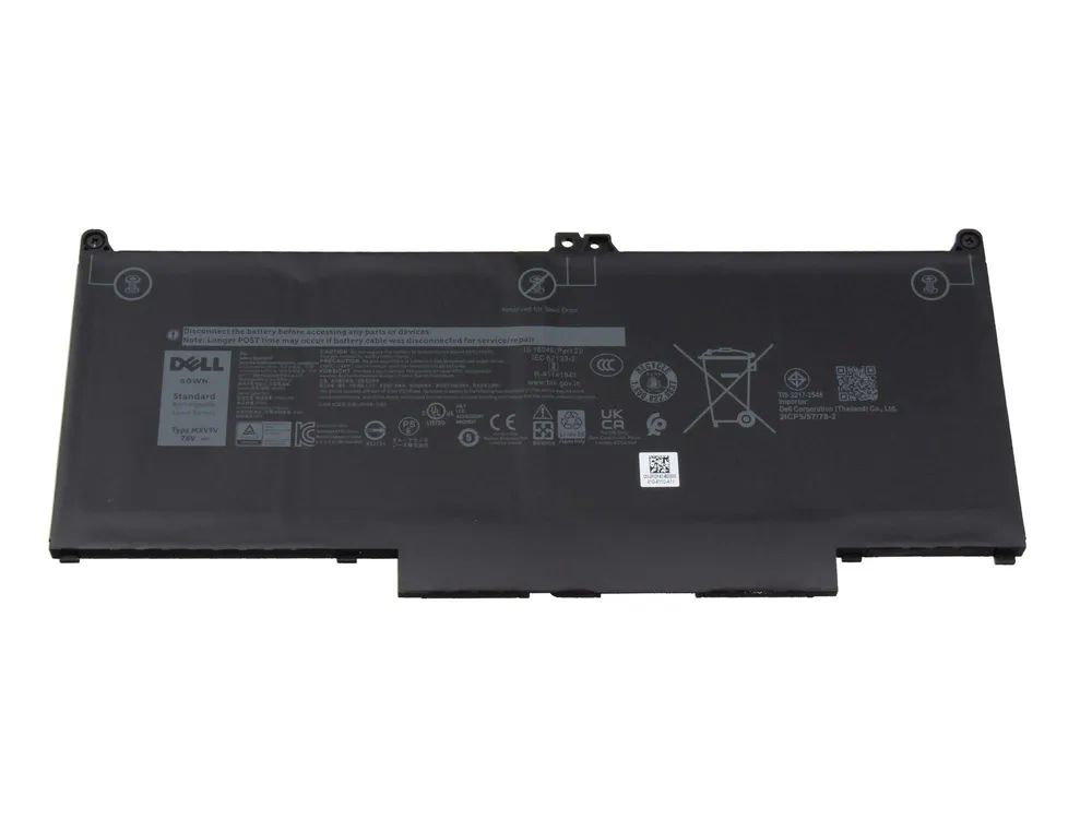Dell Battery 4Cell 60Wh - Batterie - 7.500 mAh