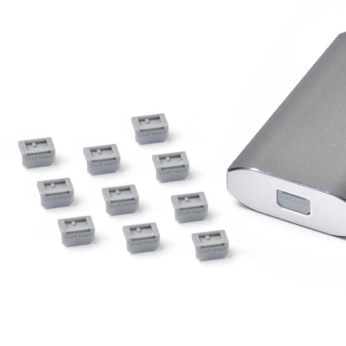 Smart Keeper Mini"Mini-DisplayPort" Blocker grau 10 Stk.