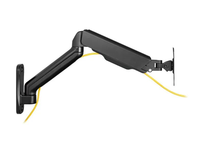 Equip Befestigungskit (Kabeldurchführungsklemme, Schrauben, Klemmhalterung, Tisch-Montagearm) - Gasfeder - für 2 LCD displays / curved LCD display - schwerlast - Kunststoff, stainless steel, Aluminium - weiß - Bildschirmgröße: 43.2-88.9 cm (17"-35")
