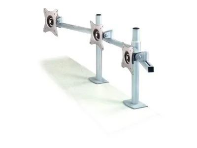 Edbak SV11 - Befestigungskit - für Flachbildschirm - Stahl - Schwarz, RAL 9005 - Bildschirmgröße: 35.6-55.9 cm (14"-22")