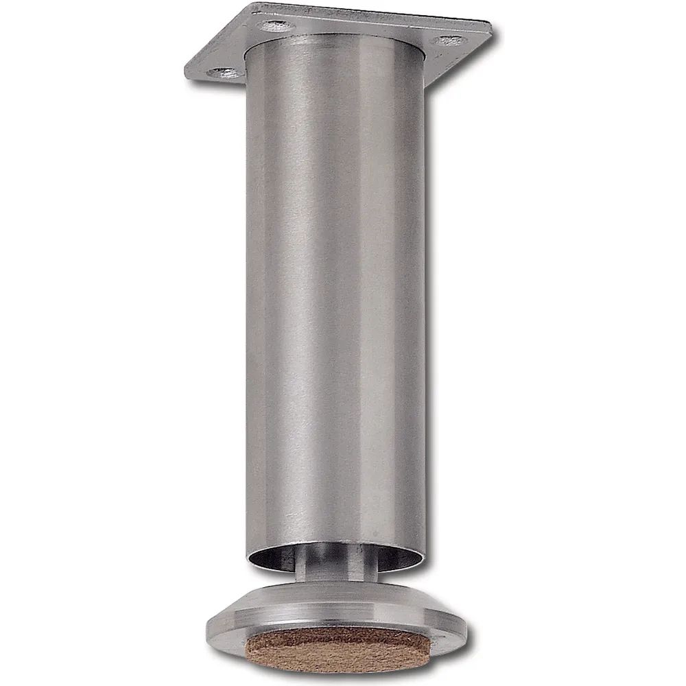 S.c. Simausrom Comservimpex Srl SRL. Dekorfuß Fuß ø 35 mm, Länge 160 mm, Edelstahl gebürstet