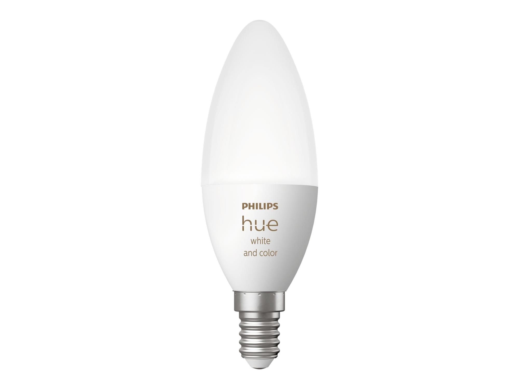 Philips Hue White and Colour Ambiance - LED-Lampe - Form: B39 - E14 - 4 W (Entsprechung 25 W)