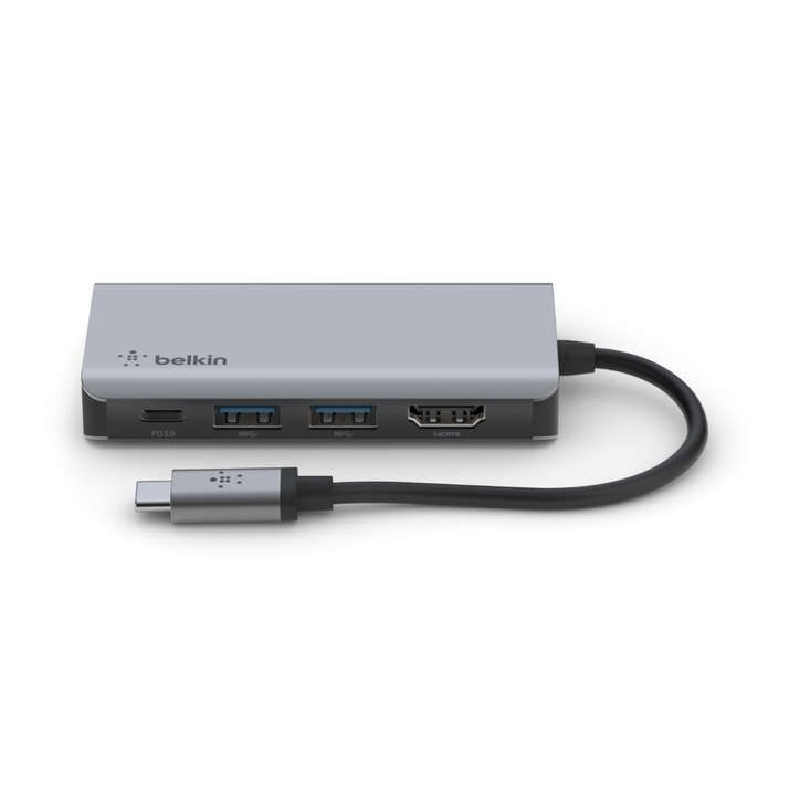 Belkin CONNECT 4-in-1 - Multiport-Hupadapter