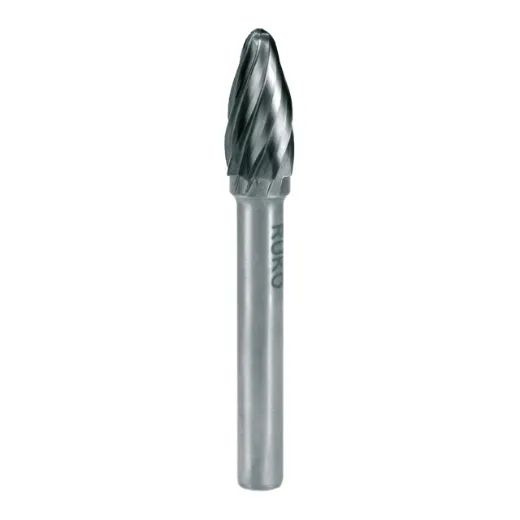 RUKO HM-Frässtift Rundbogen mit Aluminiumverzahnung