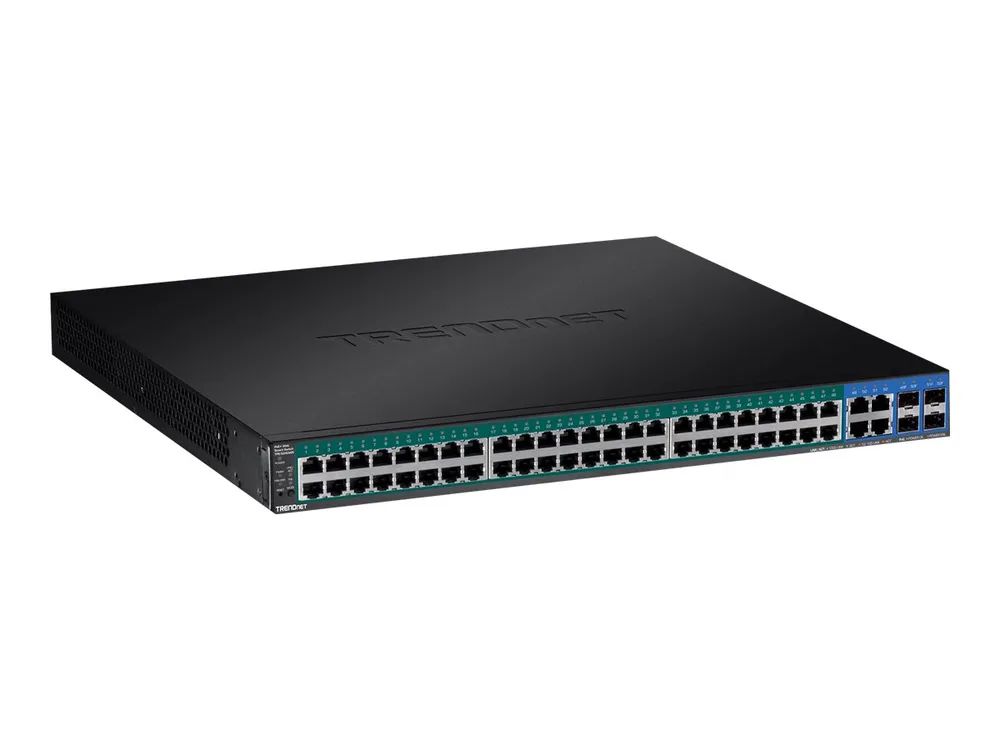 TRENDnet TPE 5240WS - Switch - Smart - 48 x 10/100/1000 (PoE+)