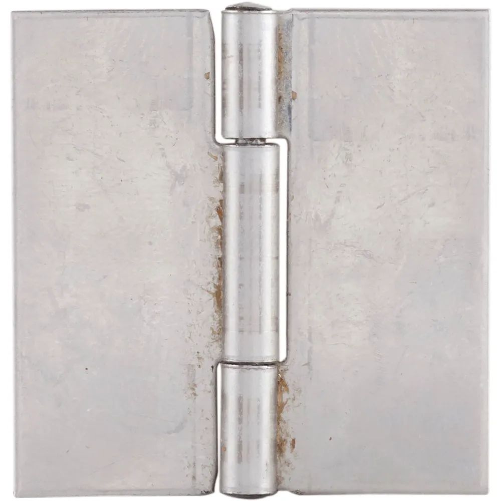 Charmag sa Fabrique de Charnieres Anschweißscharnier mit festem Stift, 40 x 40 x 1mm, Rollen ø 4,7 mm, Edelstahl
