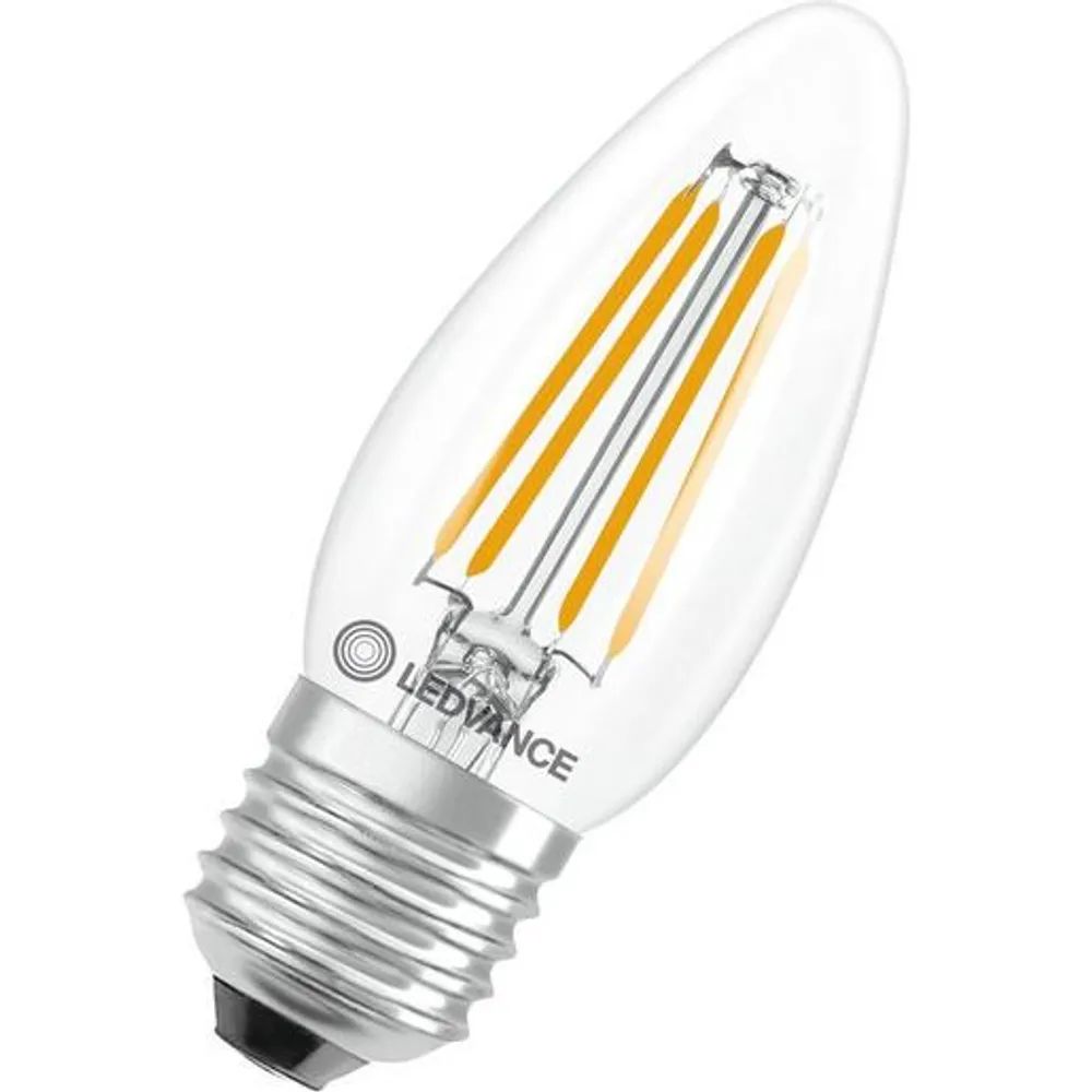 Ledvance LED KERZE 3,4W 827 KLAR E27 / LEDVAN LED CLASSIC B P 4099854466359