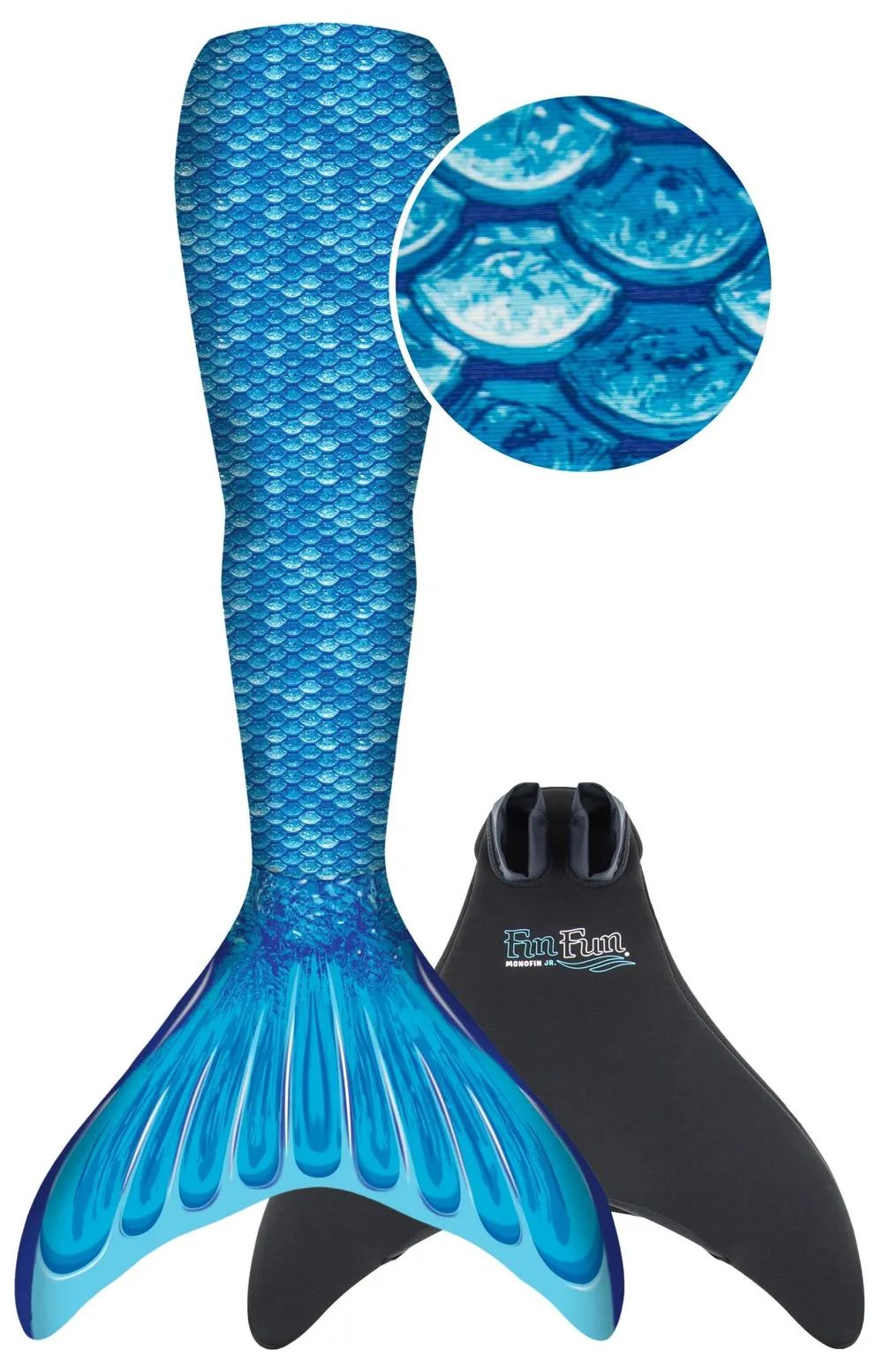XTREM Toys & Sports GmbH FinFun Meerjungfrau Mermaidens Blau L/XL