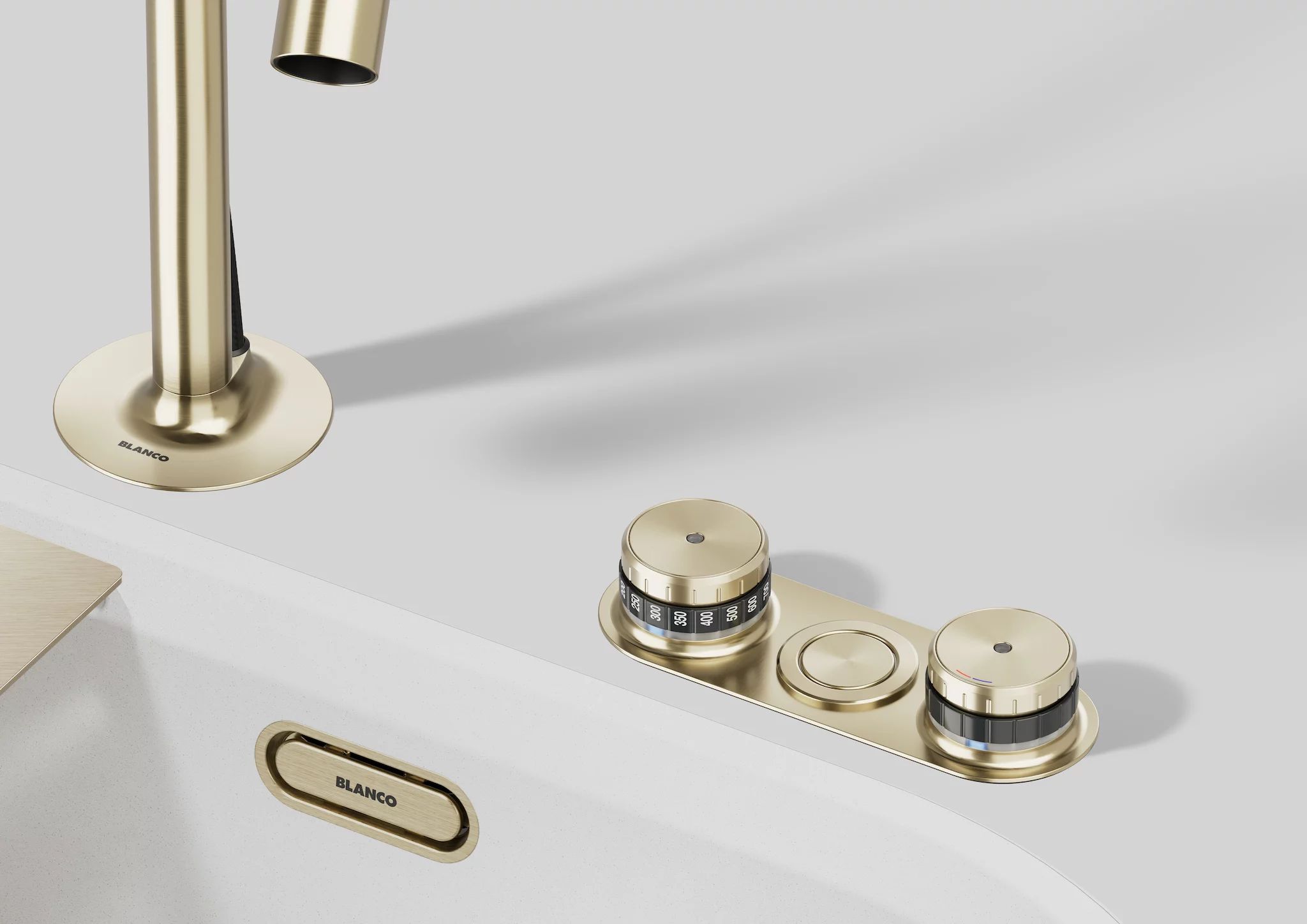 BLANCO CHOICE LUNEOO-S AC HD satin gold